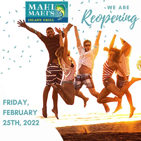 First Day of the 2022 Season Mahi Mahi's Island Grill Outer Banks Events