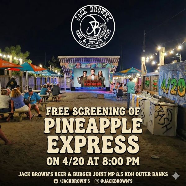 Jack Brown's Beer & Burger Joint"Pineapple Express" in the Backyard