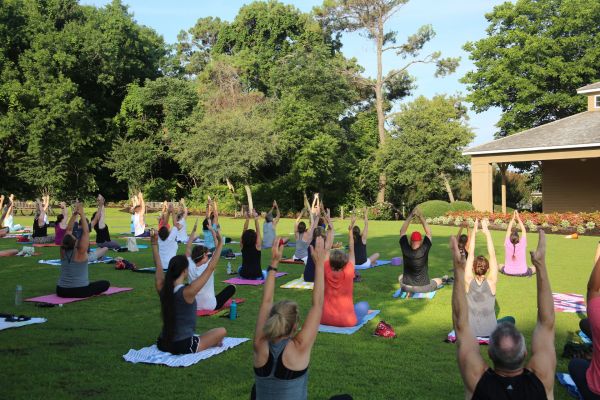 Yoga on the Green, Duck Town Park