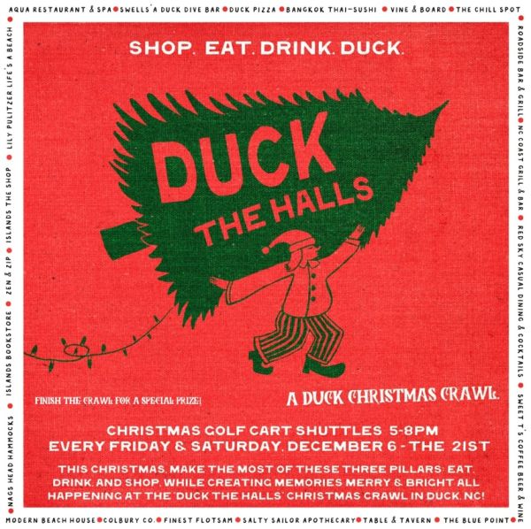 Duck The Halls | NC Coast Grill & Bar | Outer Banks Events