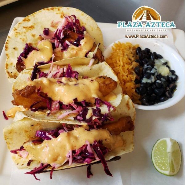 Baja Fish Tacos Plaza Azteca