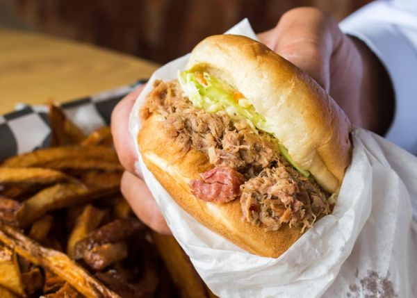 NC Pork BBQ Sandwich | Carolina Bar-B-Que Company