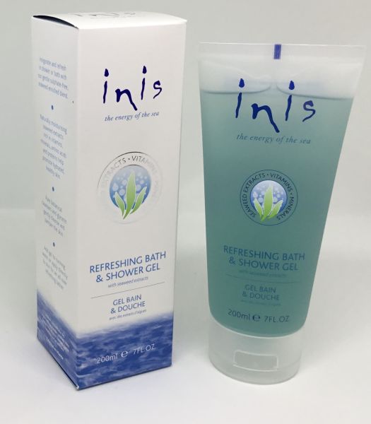 Inis Refreshing Bath & Shower Gel 200 ml | Gulf Stream Gifts | Outer ...