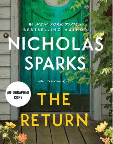 SIGNED Copies of Nicholas Sparks' New Book | Buxton Village Books