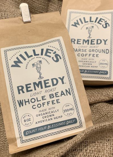 Willie's Remedy Coffees & Teas at the House of Hemp OBX